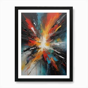 An Unusual Outburst ~Reimagined 96 Art Print