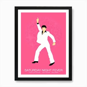 Saturday Night Fever Film Art Print