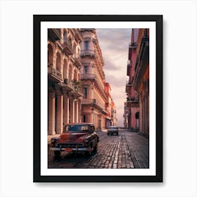 Old Havana Street Art Print