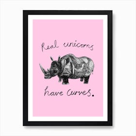 Real Unicorns Art Print