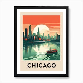 Chicago Travel Poster 21 Art Print