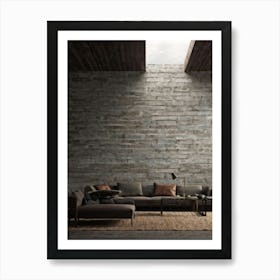 Modern Living Room 8 Art Print