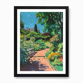 Brockwell Park London Parks Garden 3 Painting Art Print