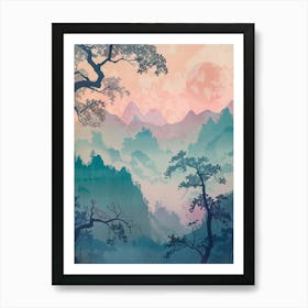 Ishigaki Japan 3 Retro Illustration Art Print