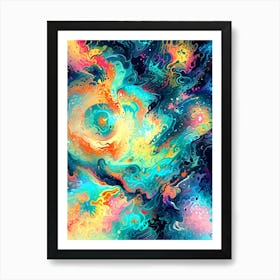 Psychedelic Painting 1 Art Print