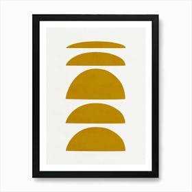 Golden Suns Art Print