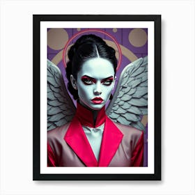 Beauty Angel Of Death Art Print