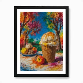 Ice Cream Cone 66 Art Print