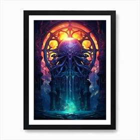 Octopus Art Print