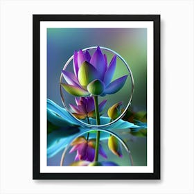 Lotus Flower 110 Art Print