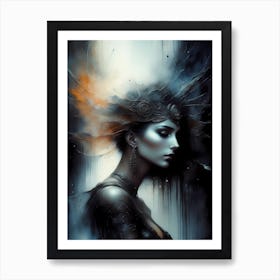 Queen Of Darkness Art Print