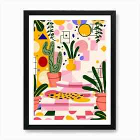 Cactus Illustration Art Print