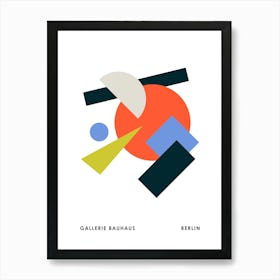 Bauhaus Exhibition Poster 4 Art Print