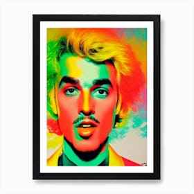 Pedro Capó Colourful Pop Art Art Print