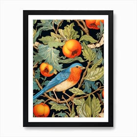 Bird On A Branch 11 Art Print