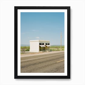 Prada Marfa on Film Art Print