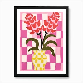 Snapdragon Flower Vase 4 Art Print