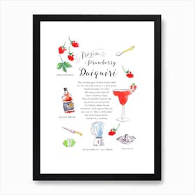 Daiquiri Art Print