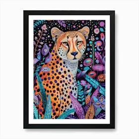 Cheetah 77 Art Print