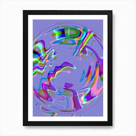 Psychedelic Swirl Art Print