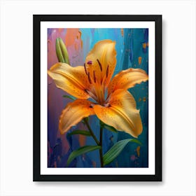 Orange Lily Art Print