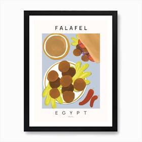 Falafel Art Print