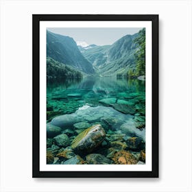 Lake In Norway 1 Art Print