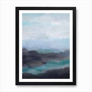 Basaltic Shore Art Print