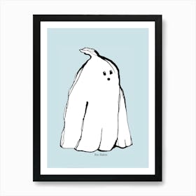 Boo Halloo Art Print