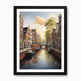 Amsterdam Canal 3 Art Print