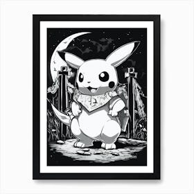 Pokemon Black And White Pokedex 1 Art Print