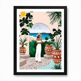 Hawaiian Beach Art Print