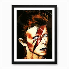 David Bowie 9 Art Print