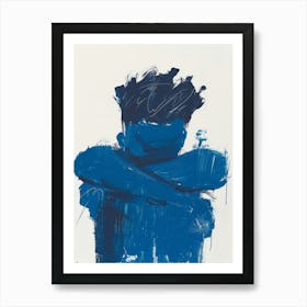 'Blue' 28 Art Print