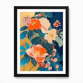 Great Japan Hokusai Japanese Floral 18 Art Print