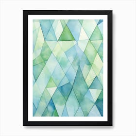 Abstract Watercolor Painting 26 Art Print