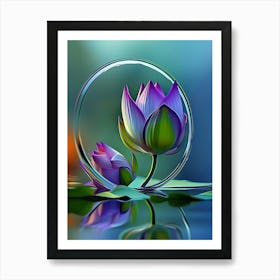 Lotus Flower 111 Art Print