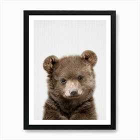Peekaboo Bear Art Print