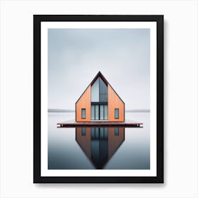 House On Water 1 Art Print