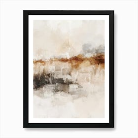 Modern Textured Abstract 2 Art Print