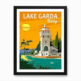 Lake Garda Italy Art Print