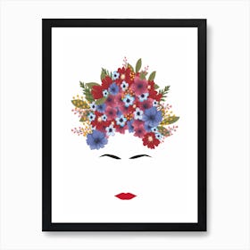 Frida inspersion  Art Print