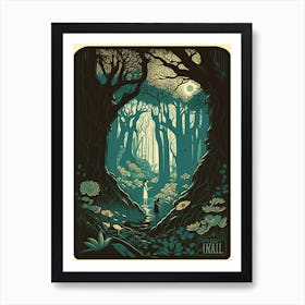 Spirit Woods Art Print