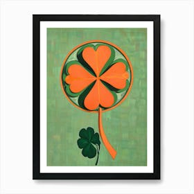 Four Leaf Clover 1 Art Print