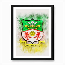 Wrexham 3 Art Print