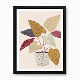 Plant In A Pot 1 Art Print