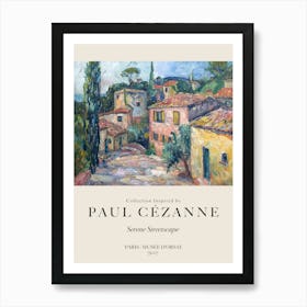 Serene Streetscape Art Print