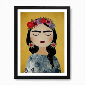 Frida Kahlo 2 Art Print