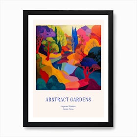 Colourful Gardens Longwood Gardens Usa 1 Blue Poster Art Print