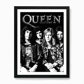 Queen 3 Art Print